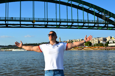 Belgrade: PRIVATE Luxury Boat Cruise on 2 Rivers 2 HOURS Private luxury boat day cruise + FREE DRINKS