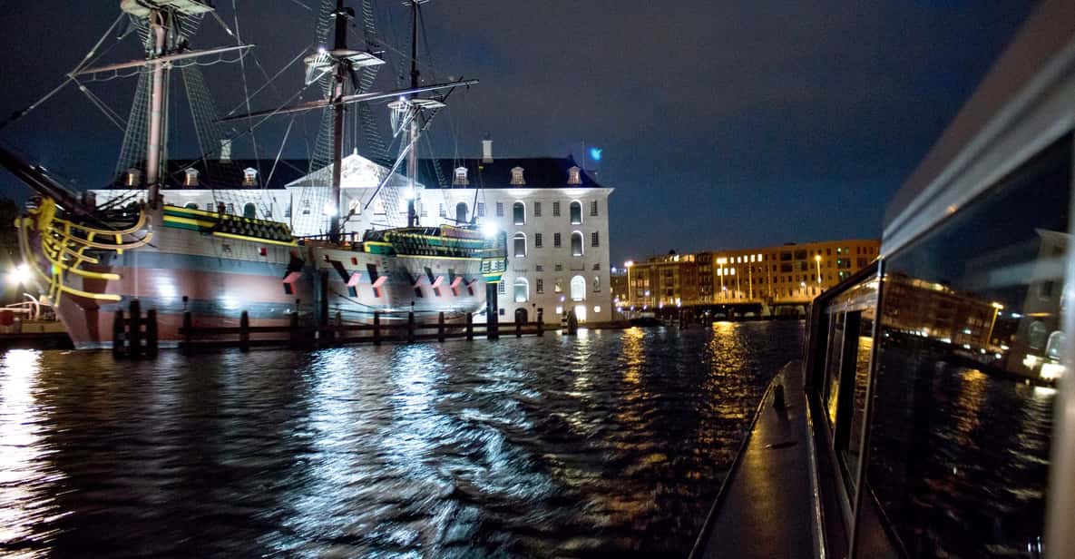 Afbeelding 11 van Amsterdam: Pizza rondvaart door de grachten