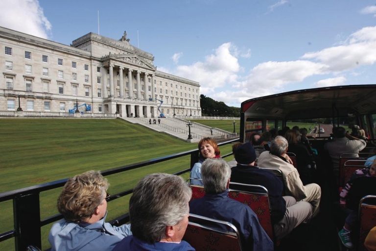 Visita turística a Belfast: 1 o 2 días de autobús turísticoAutobús turístico de Belfast: ticket de 2 día