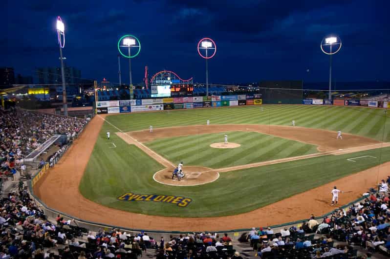 Cyclones Baseball Game Ticket at Brooklyn Coney Island