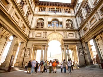 Florenz: Stadtrundgang & Uffizien ohne Anstehen Florenz: Stadtrundgang & Uffizien ohne Anstehen