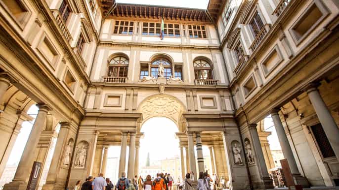 florence walking tour and skiptheline uffizi gallery