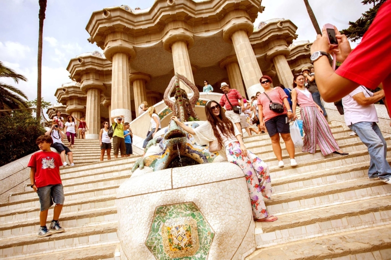 Barcelona: Skip-the-Line Park Güell Guided Walking Tour Park Güell Walking Tour English & other language at 5:30 PM