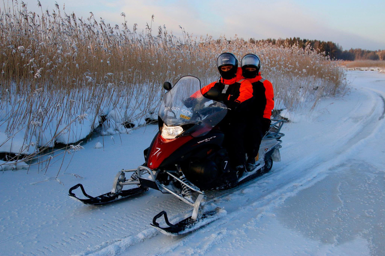 Helsinki: Snowmobile Tour with Lunch and Transfers