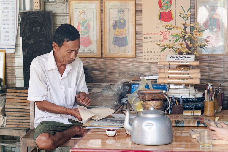 La campagne de Hué et l&#039;artisanat traditionnel : Aventure en moto