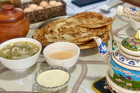 All-Inclusive Day Trip: Burana, Canyons & Issyk Kul + Pickup