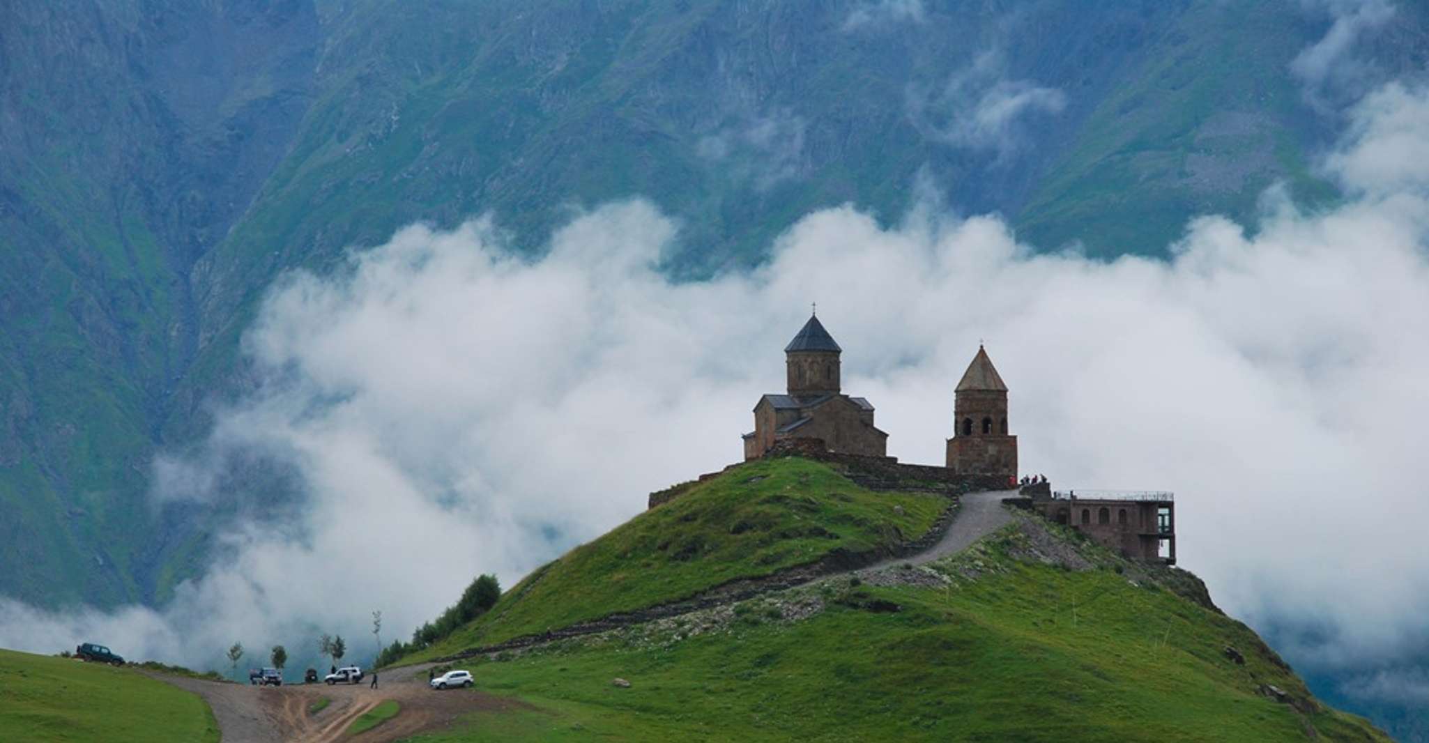 Off Road Radfahren auf den Berg Kazbegi - Hizvo