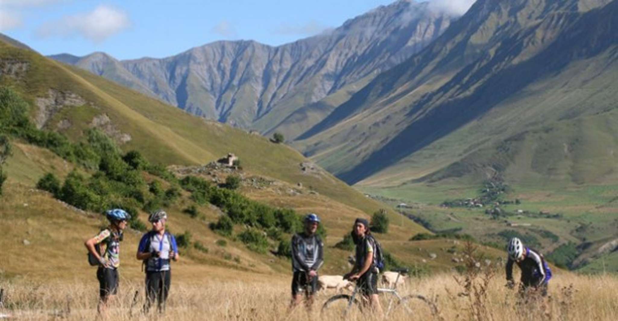 Off Road Radfahren auf den Berg Kazbegi - Hizvo