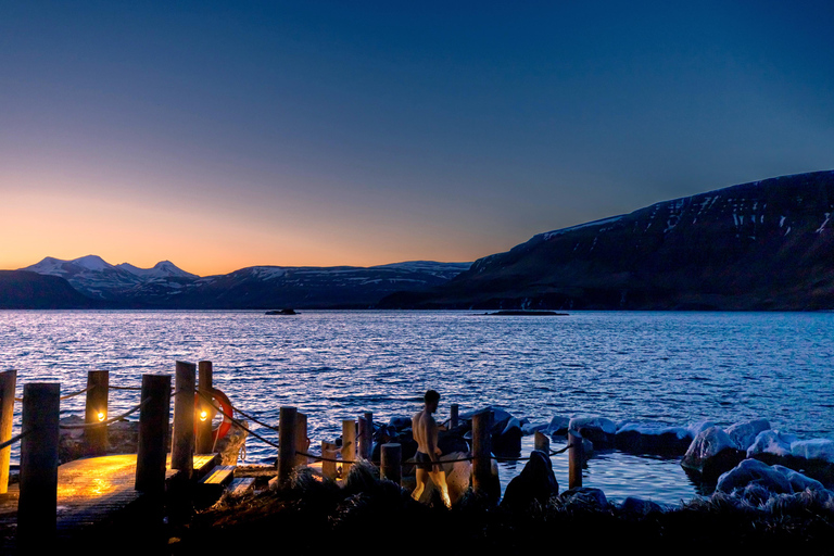 Von Reykjavik aus: Hvammsvík Hot Spring mit Transport