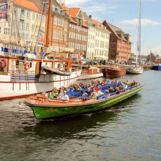 Kopenhagen: 48-uurs ticket hop on, hop off-bus en -boot