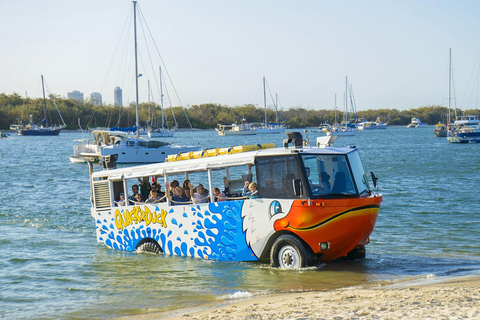 Surfers Paradise: Guided Gold Coast Amphibious Bus Tour