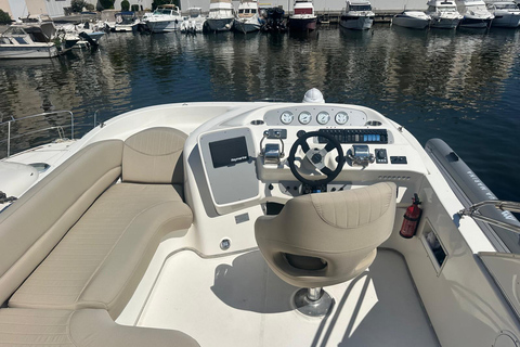 Cannes: Boat cruise to the Leyrins Islands or the Rochers Rouges 4-hour boat ride on an 11m boat, Departure from Cannes