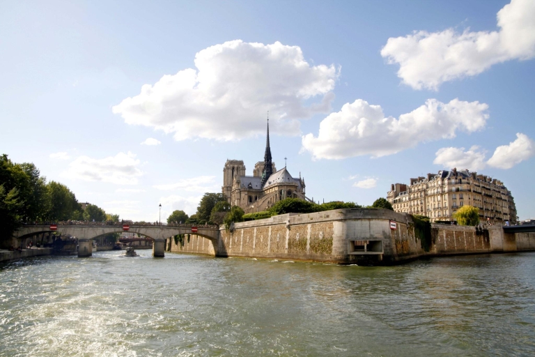 Parijs: tour Eiffeltoren + host, rondvaart Seine & stadstourRondleiding top en directe toegang tot 2e verdieping