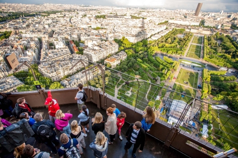 Tour y crucero por París y Torre Eiffel con acompañanteTour con cima y acceso directo al segundo piso