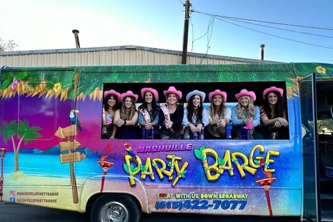 Nashville: 2-Hour BYOB Party Barge Public Tour on Broadway