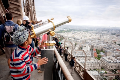 Voorrangstickets Eiffeltoren & bustour Parijs met HistopadBustour & ticket voor de Eiffeltoren