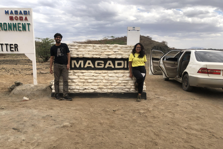 Nairobi : Excursion d&#039;une journée au lac Magadi avec stage au stand de tir