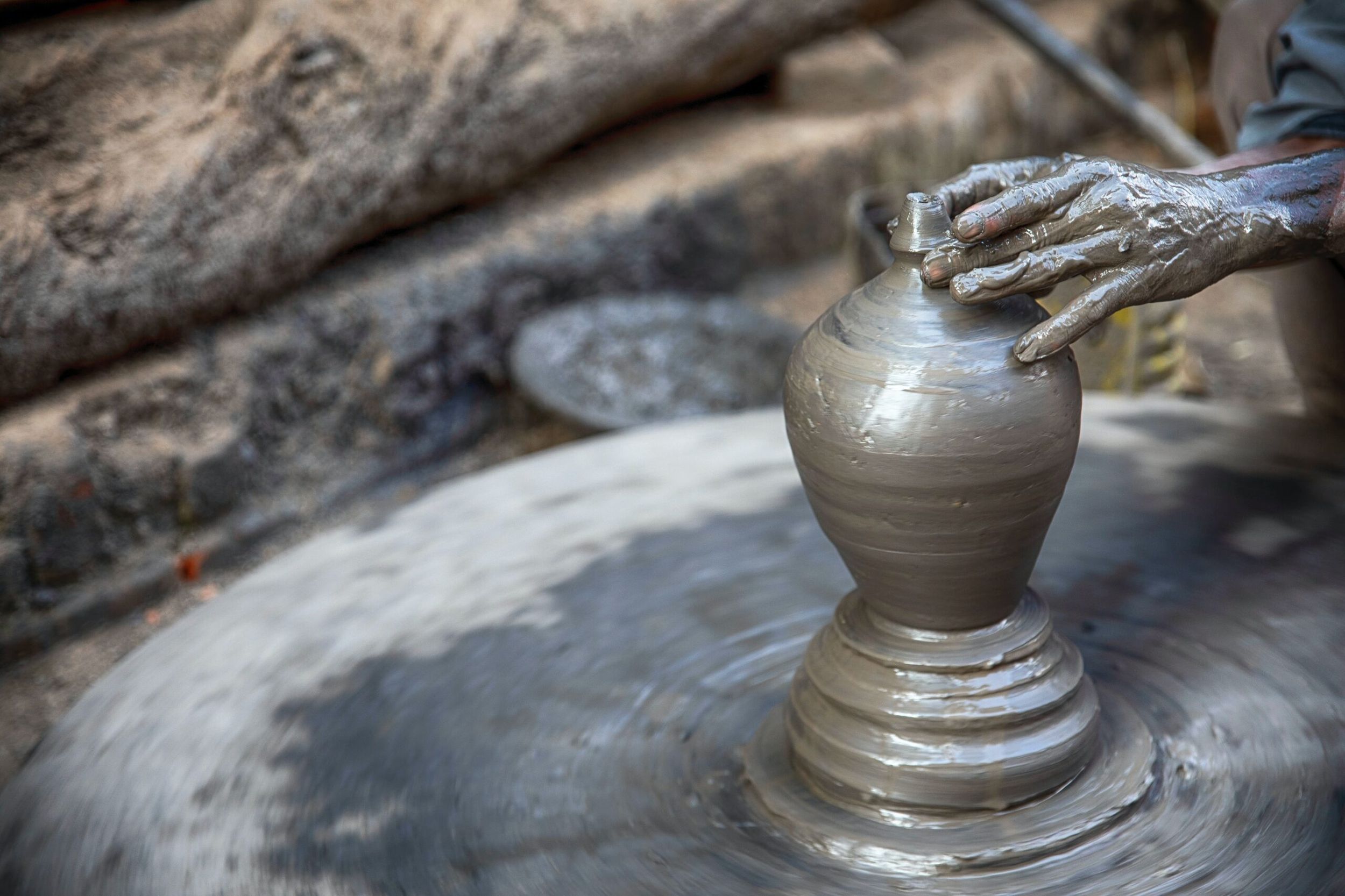 Töpferkurs mit geführter Tour durch Bhaktapur
