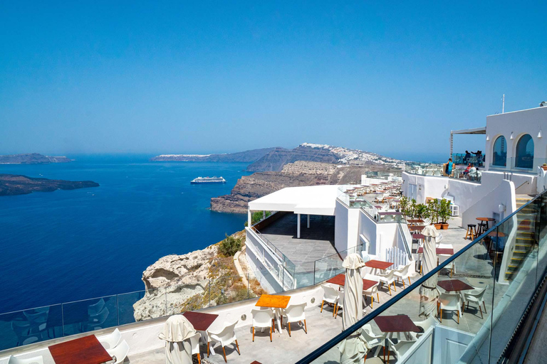 Vanuit Fira: Santorini Hoogtepunten Minibus Tour met Oia Zonsondergang