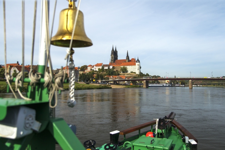 Dresden: Boottocht over de Elbe naar MeißenDresden: Raderboot naar Meissen met tussenstop