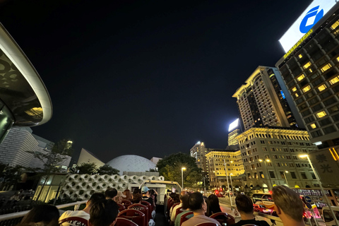 Hong Kong: Panoramic Night Tour of Kowloon