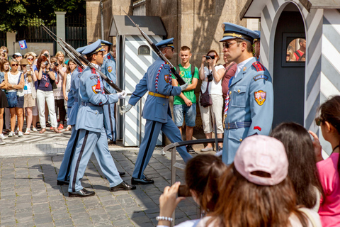 Tour de 3 horas por la ciudad de Praga con cambio de guardia