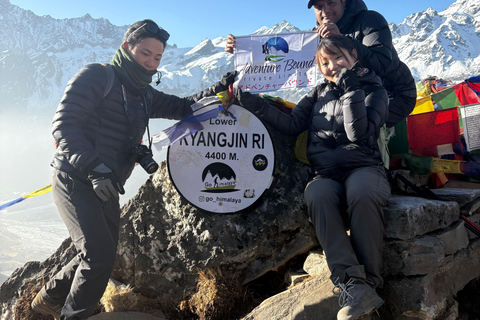 Langtang Valley Trek with Kyanjin Ri & Tsergo Ri