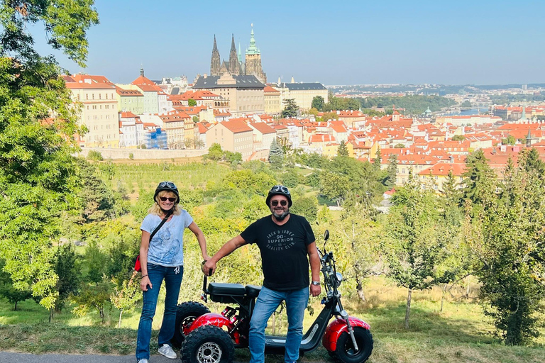 Prague: Guided Sightseeing Tour by Electric Trike2.5 Hours: 2 People on 1 Trike