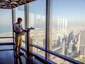 Dubai: Burj Khalifa Ticket 124., 125. & 148. Stock & Führung Dubai: Burj Khalifa Ticket 124., 125. & 148. Stock & Führung