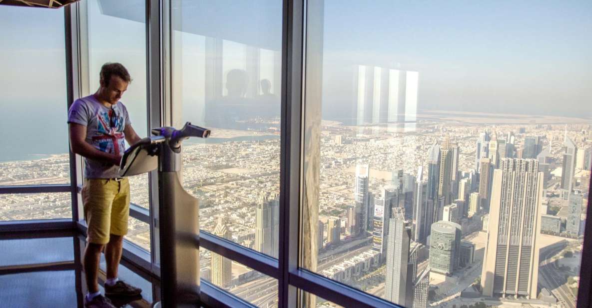 Burj Khalifa, Dubai: Billett til 124., 125. og 148. etasje