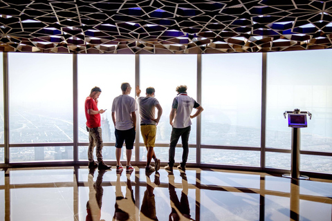 Dubai Burj Khalifa tour & tickets: verdieping 124, 125 & 148Dubai Burj Khalifa: Ticket en rondleiding