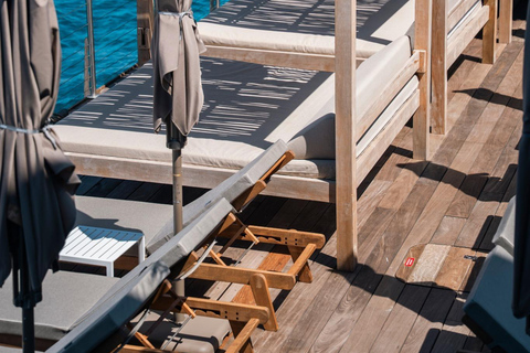Noma Island Beach Club Experience with Boat Transfers Sunbed for 1 person