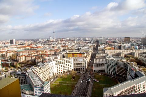 Berlin: Panoramapunkt, bilet wstępu bez kolejki do windy