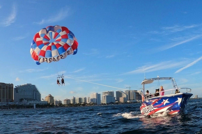 Fort Lauderdale: Parasailing-Flug über den Ozean