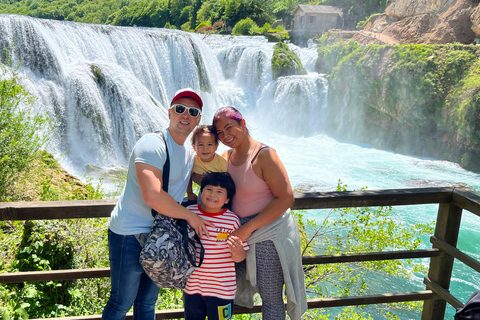 Sarajevo : Excursion d'une journée à Strbacki Buk, Jajce, visite des cascades