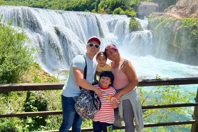 Sarajevo : Excursion d'une journée à Strbacki Buk, Jajce, visite des cascades