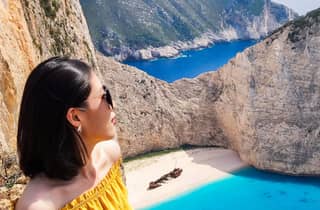 Zacinto: tour por agua y tierra a la playa Navagio y las Cuevas Azules