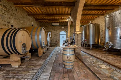 Montalcino: Weinverkostung mit toskanischen Wurst- und Käsesorten