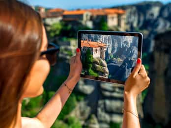 Meteora Recorrido autoguiado en bicicleta con audioguía multilingüe