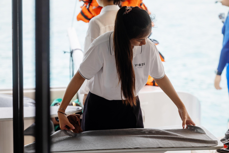 Phuket Luxury Small Group Yacht Tour & Water Toys & Racha