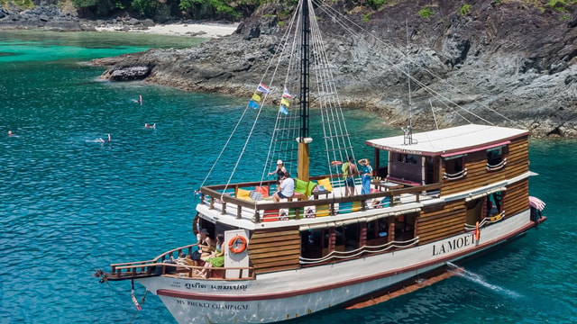 Khao Lak: Traditional boat to Phang Nga Bay and Hong Island