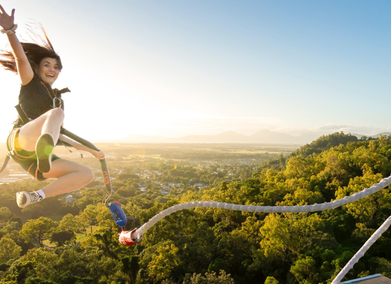 Cairns: Elastikspring i regnskoven – Australiens eneste elastikspring