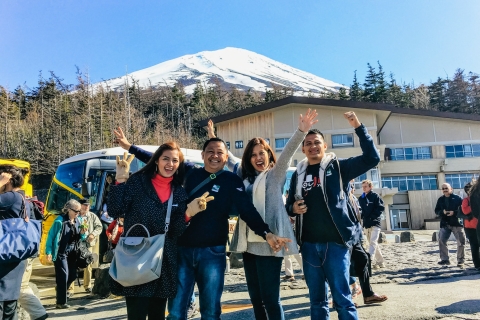 Mt.Fuji & Hakone 1 Day Bus Tour with Bullet Train Return Tour with Lunch from Matsuya Ginza