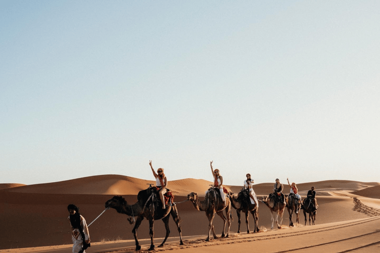 From Fez: Merzouga Desert 2-Day Trip with Desert Camp TentLuxury Desert Camp