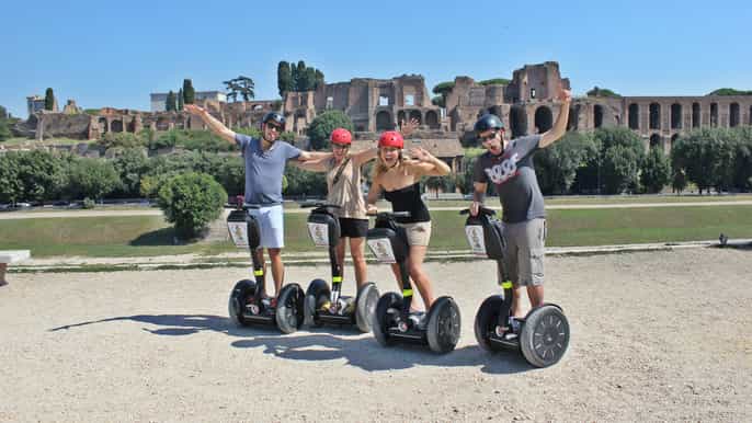 guidée segway tour imperial roman grandeur