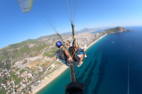 Alanya paragliding - gratis ophalen en inleveren van hotel