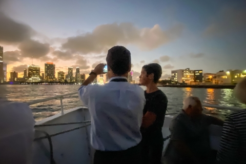Miami: 1.5-Hour Evening Cruise on Biscayne Bay Miami: 1.5-Hour Evening Cruise & Double Decker City Tour