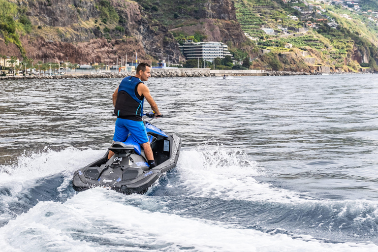 Madeira: Aluguel de Jet Ski na Calheta com tour guiado opcional