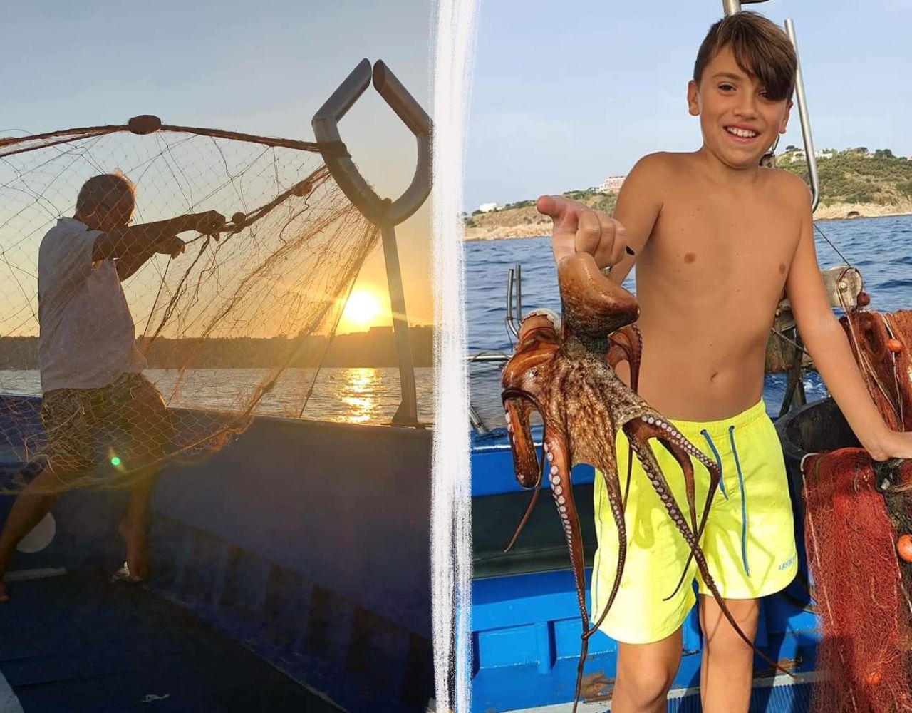 Procida: Angelausflug mit einem einheimischen Fischer