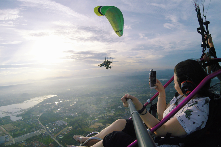 Pattaya: Paramotor Tour add Pickup Service by TSA Thailand